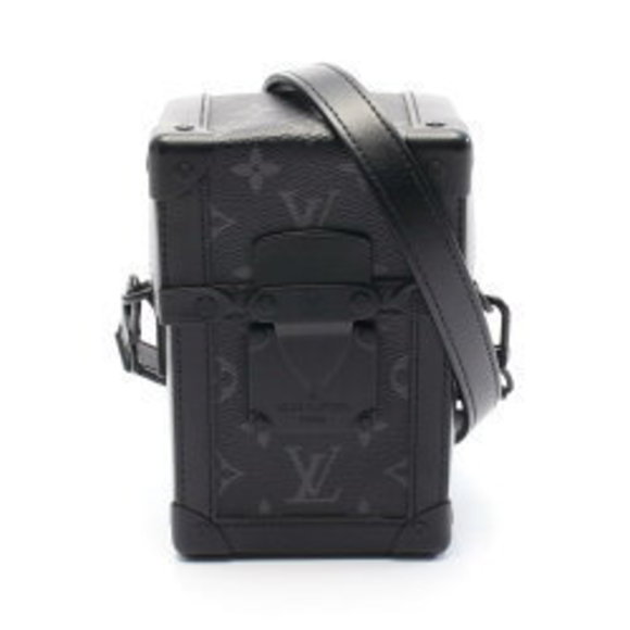 Louis Vuitton Vertical Trunk Wearable Wallet Shoulder Bag Eclipse Black - Picture 1 of 8